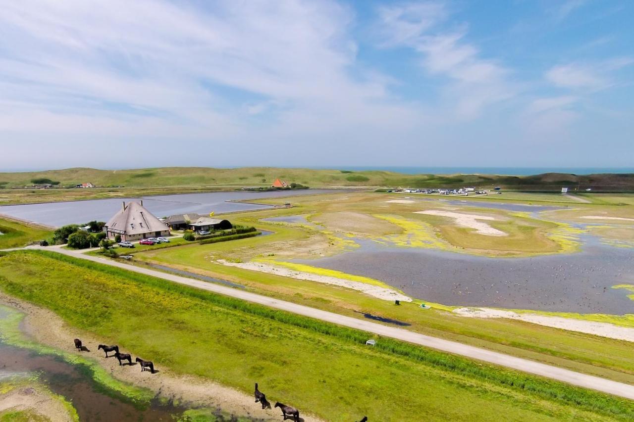 Igluhut De Keet, In Natuurgebied En Vlakbij Het Strand 卡兰茨奥赫 外观 照片