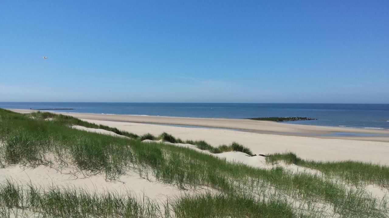 Igluhut De Keet, In Natuurgebied En Vlakbij Het Strand 卡兰茨奥赫 外观 照片